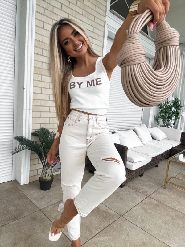 Top LOU By Me – ecru - obrazek 10