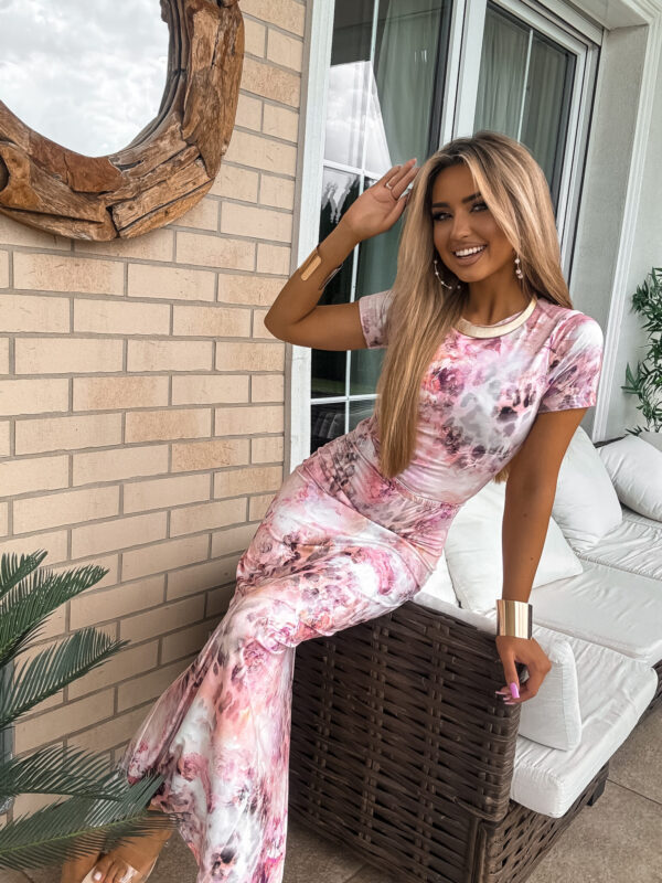 Spódnica VOGUE print – morela - obrazek 9
