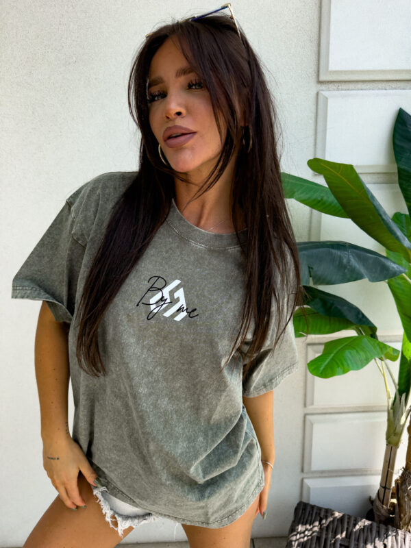 T-shirt MONETTE - khaki - obrazek 6