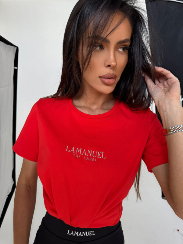 Tshirt MIRA czerwony - obrazek 3