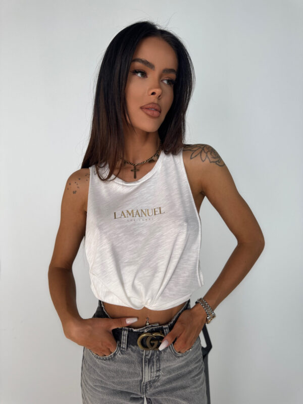 Tshirt LUNA ecru - obrazek 2