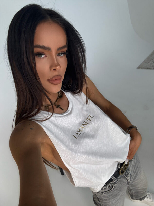 Tshirt LUNA ecru - obrazek 4