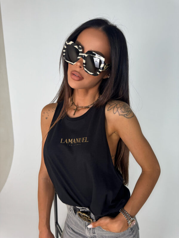 Tshirt LUNA czarny - obrazek 2