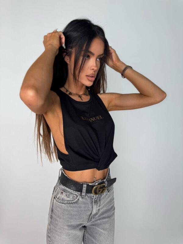 Tshirt LUNA czarny - obrazek 7