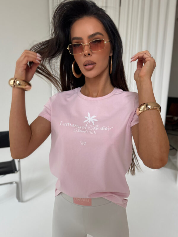 Tshirt MALIBU róż - obrazek 2