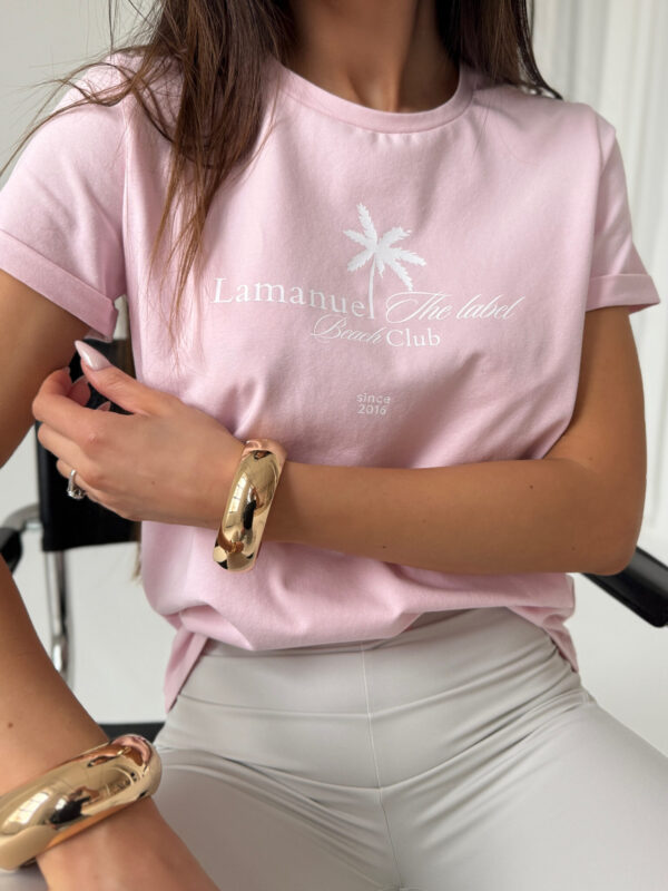 Tshirt MALIBU róż - obrazek 3