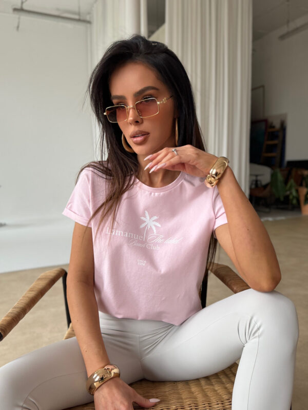 Tshirt MALIBU róż - obrazek 5