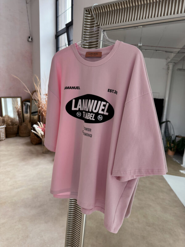 Tshirt SUPREME róż - obrazek 6