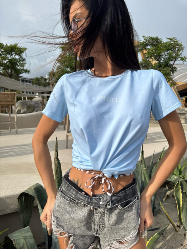 Tshirt SOLAR neon błękit limited - obrazek 5