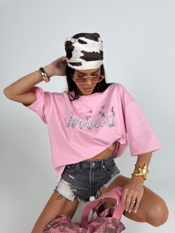 Tshirt BURN puder - obrazek 10