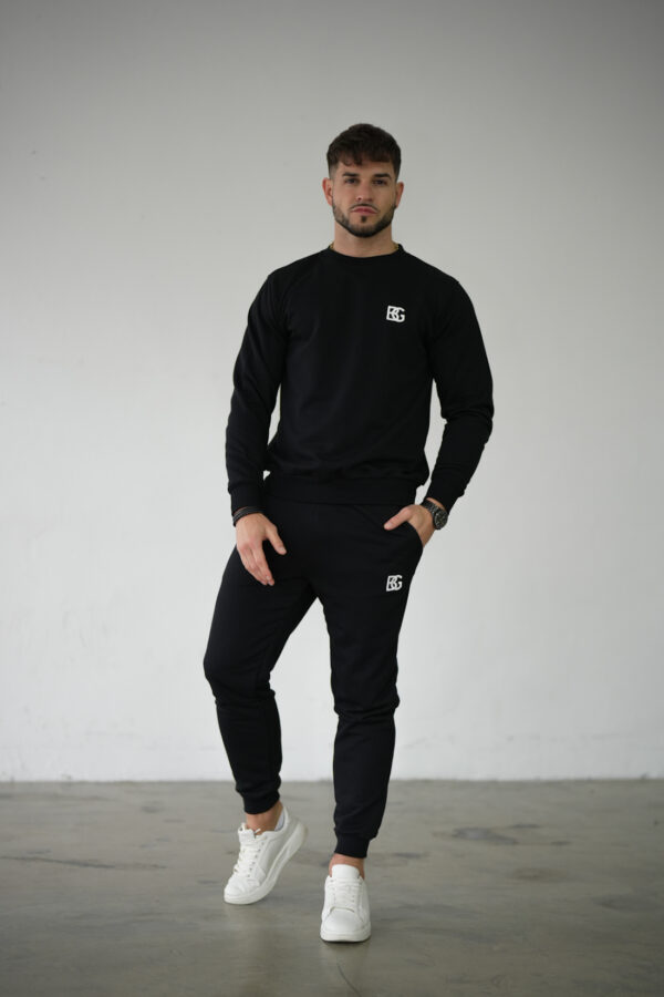 Spodnie męskie BG Brand | czarny - obrazek 10