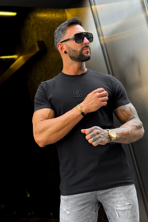 T-Shirt BG Signature | czarny - obrazek 2