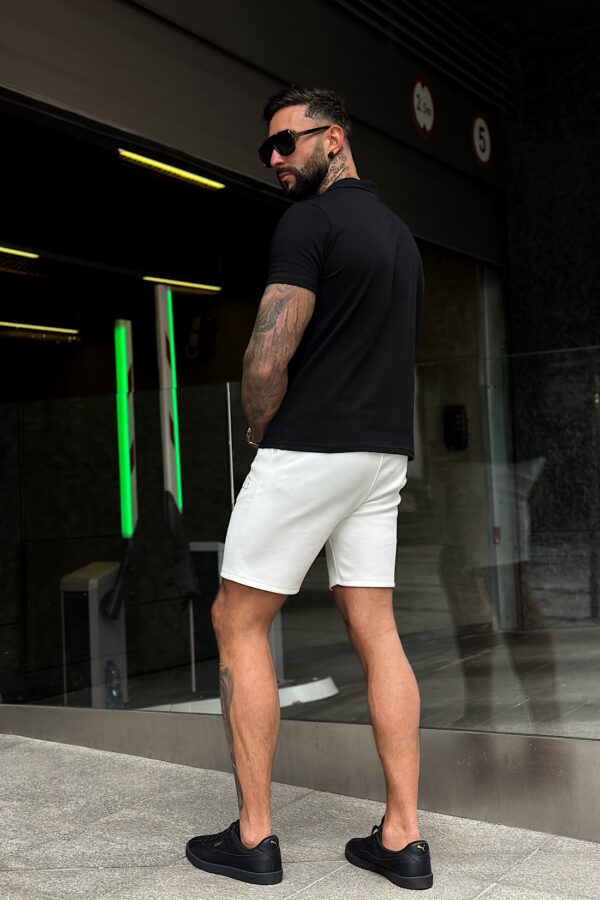 T-Shirt męski BG Polo | czarny - obrazek 7
