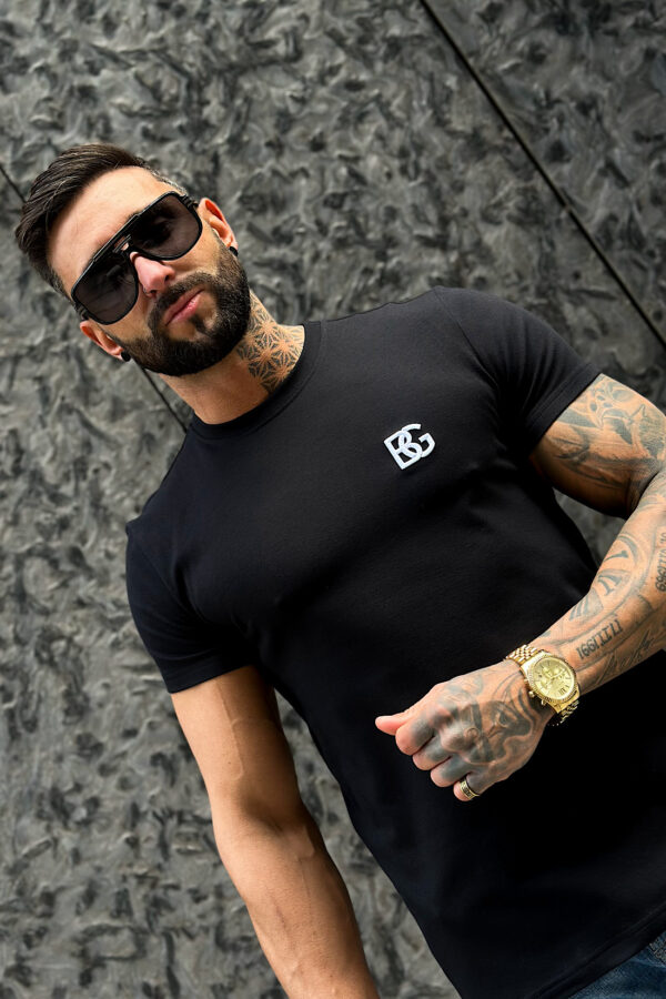T-Shirt męski BG Bond | czarny - obrazek 6