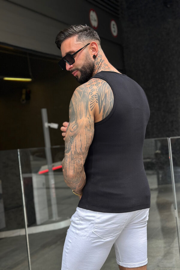 Bluzka męska BG Husband | czarny - obrazek 5
